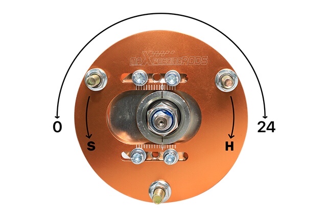 how to adjust coilovers dampening